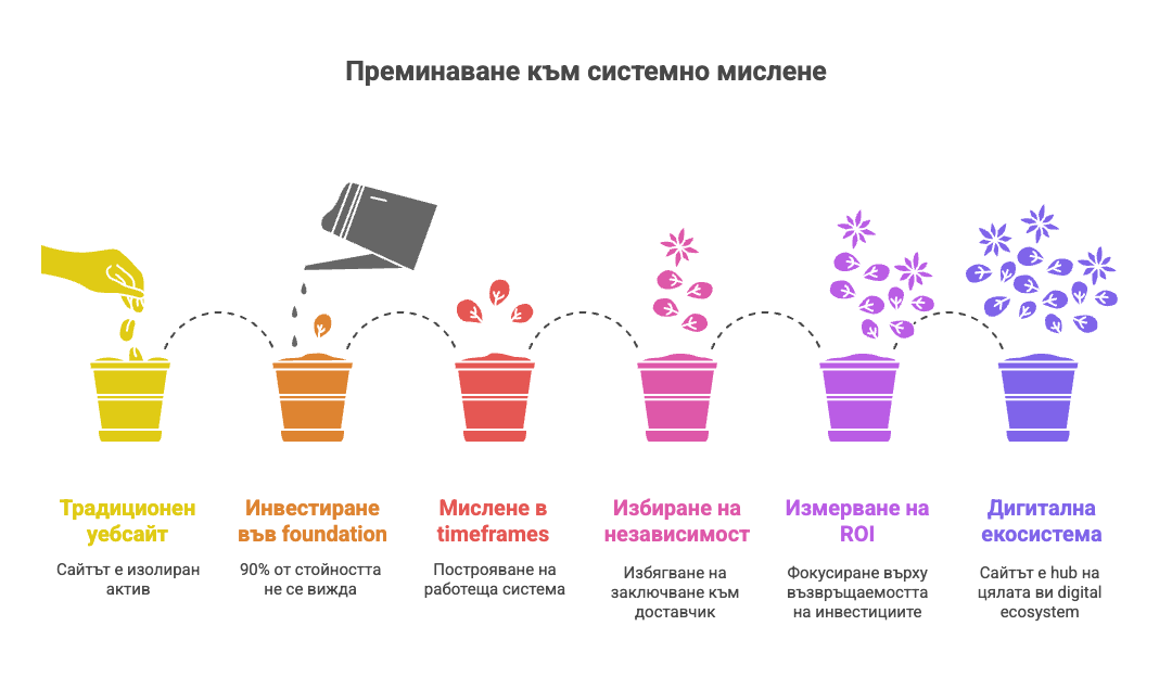 Сайтът като център на цялата ви дигитална екосистема